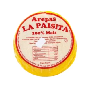 Arepa La Paisita Amarilla
