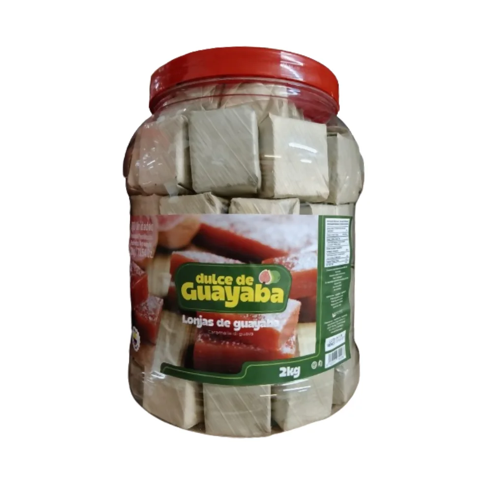 Bocadillo de Guayaba con Hoja de Bijao