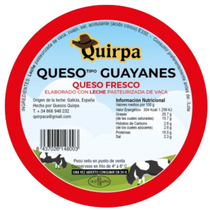 Queso Guayanes Quirpa