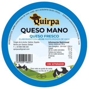 Queso Mano Quirpa