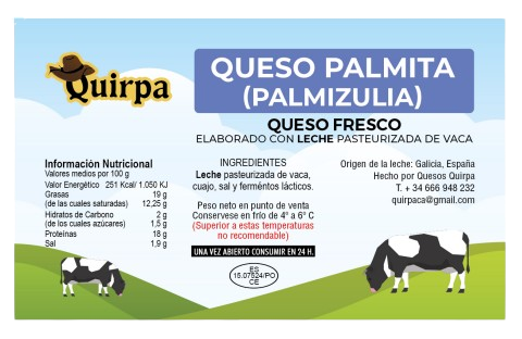 Queso Palmita (Palmizulia)