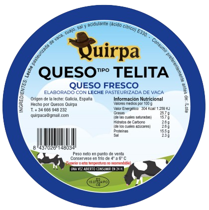 Queso Telita Quirpa