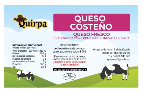 Queso Costeño Quirpa